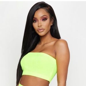 Neon Green Crop Top